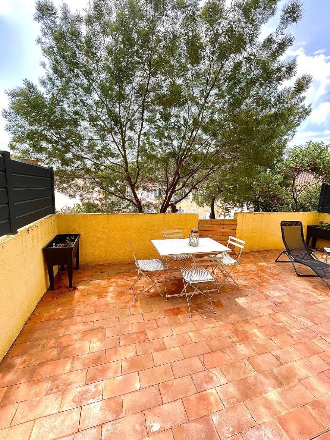 Appartement Proche Mer Avec Terrasse Et Jardin Privatif 耶尔 外观 照片